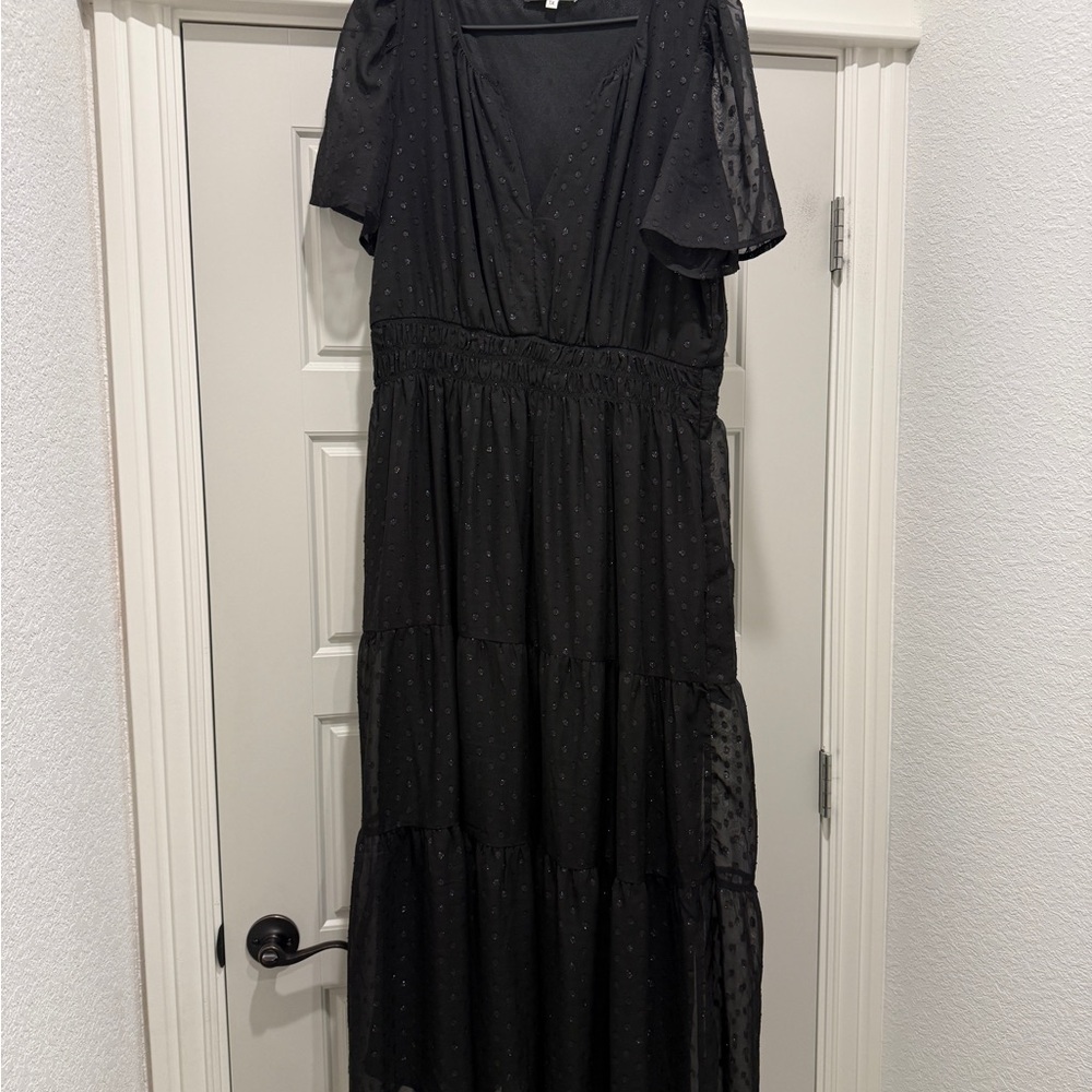 Piper & Scoot Black Maxi Dress